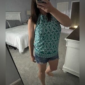 Ann Taylor sleeveless blouse